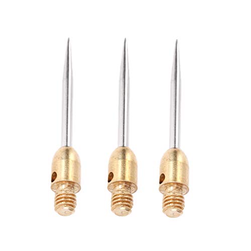 6Pcs 2BA Thread Dart Steel Tip Profession Replaceable Non-Drop Club Game 2BA Thread Dart Steel Tip Dart Kit