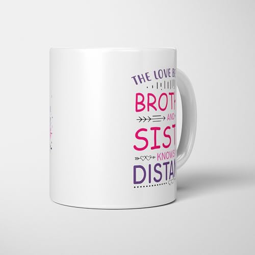 Image of Raksha Bandhan Gifts Printed Mug with Keychain Best Rakhi Combo Gift for Brother & Sister Rakshabandhan Return Gifts for Sister White 350ml Coffee Mug(Pack of 5)(Combo Set)(RMCKRCG304)