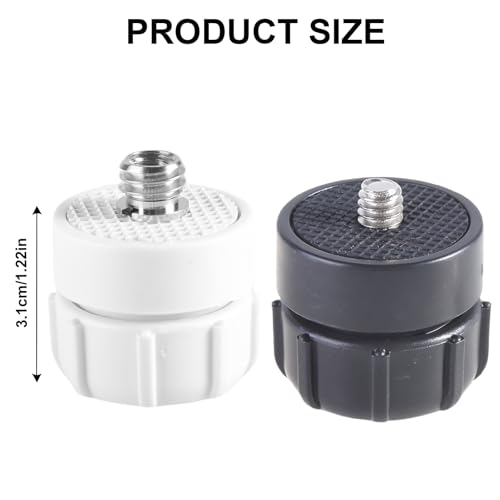 Image of Profession 17mm to 1 /4 inch 3 /8 inch Screw Mount Joint Adapter Converter for Video Photography Equipment Setups Video Adapter