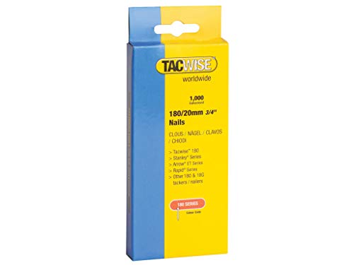 Preisvergleich Produktbild Tacwise 0361 Nägel Verzinkt 180 / 25mm (1.000 Stück)