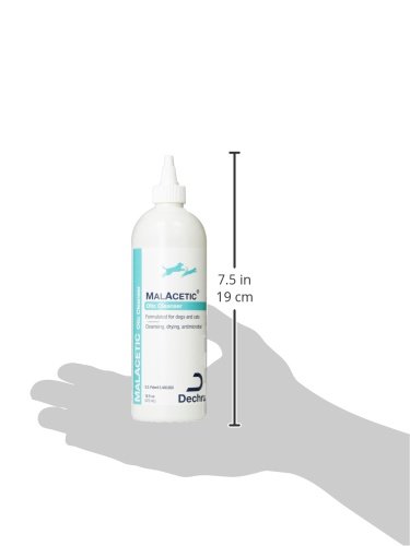 Dechra MalAcetic Otic Pet Ear Care Supplies, 16-Ounce