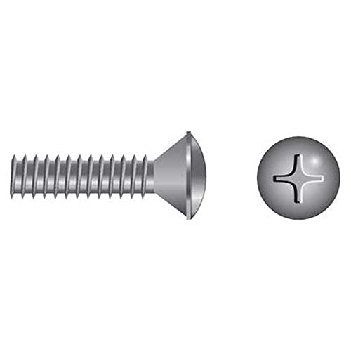 SeaChoice 59697; 10-24 X 3 Phillips Head Oval Machine Screw 4/ Bag Made by SeaChoice
