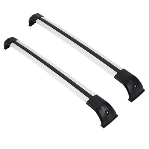 Barres de toit Land Rover Discovery 3 4 traverses porte-bagages aluminium argent noir