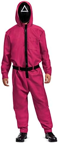 Disguise unisex-adult Squid Game Guard Costume, Official Squid Ga...