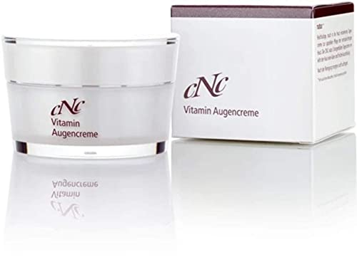 Preisvergleich Produktbild CNC cosmetic - Vitamin Augencreme - classic - erfrischt zarte Augenpartie für neue Energie - Squalane, Jojobaöl, Shea Butter, Urea, Panthenol, Allantoin, Vitamin E 15 ml