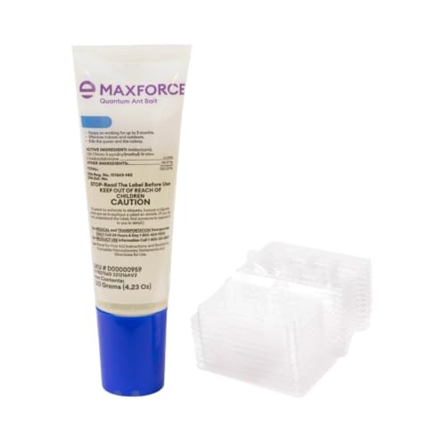 Maxforce Quantum Ant Bait - 1 Tube (4.23 oz) with 10 Bait Stations