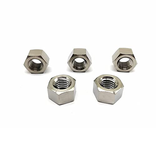 RISON-Titanium Titanmutter Sechskantmutter DIN 934, M3 Sechs