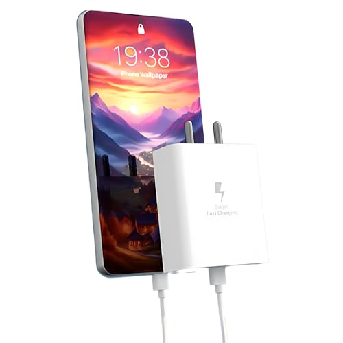 Image of 25W C-Type Super Fast Adapter (2025 Model) Compatible with Samsung Galaxy S /A /M /F /Z Series | Super Fast Charger Adapter for S24 /S23 / M05 /M06 /M16 /M35 /M56 / F15 /A15 /F06 /F34 /F14 /F54 / A35 /A55 /A56