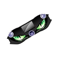 Générique LED-Augen für Windschutzscheibe | dynamischer Solaraufkleber – LED-Augen für Auto mit Erkennung und Steuerung | für Wohnmobil, Motorrad, Wohnwagen, SUV, Hinterhaus, Party – Ansicht 7