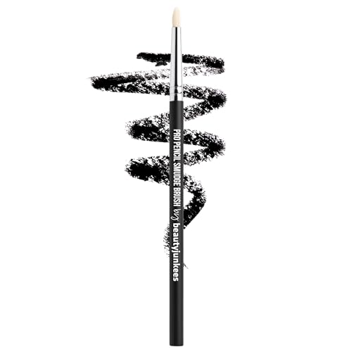 Beauty Junkees Pencil Brush Eye Makeup - Small Eyeshadow Brush for Blending and Smudging