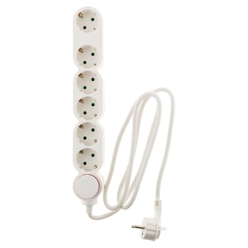 Multiprise Schuko 6x16A + interrupteur 15m Zenitech - vue 9