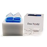 Das TooKii Crystal Clear Ice Cubes Maker, 4Pcs Reusable BPA Free Large Square Silicone Ice Mold...