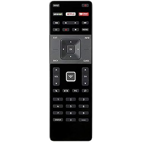 ALLIMITY XRT122 Replaced Remote Control fit for VIZIO TV E-Series D-Series D43-D1 D43-D2 D43-E2 D24-D1 D24H-E1 D32F-E1 D32H-D1 D32X-D1 D28H-D1 D32-D1 D39F-E1 D39H-D0 D40-D1 Cover