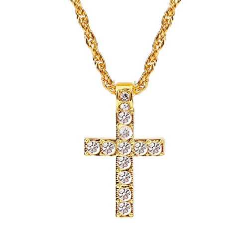 Colliers avec pendentifs en strass Hip Hop pour un style urbain étincelant