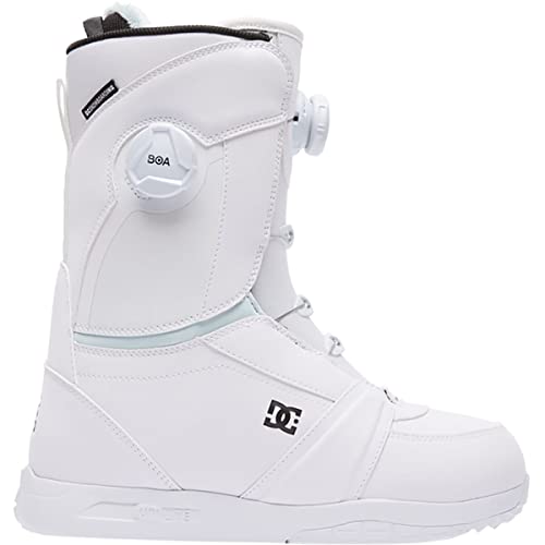 Dc Lotus Boa Snowboard Boots White/White/Black 7.5 B (M) #TOP3