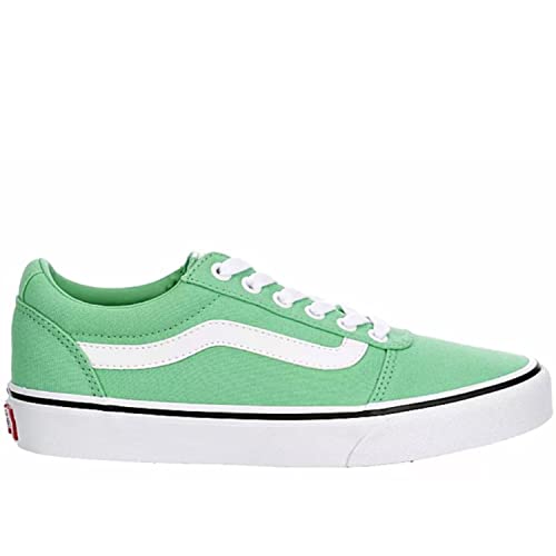 Vans Vans Unisex Ward Canvas Lace up Style Sneaker - Summer Green 7