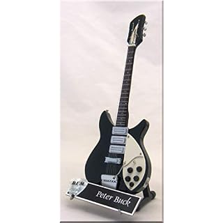 PETER BUCK Guitare Miniature avec médiator REM – Image 2