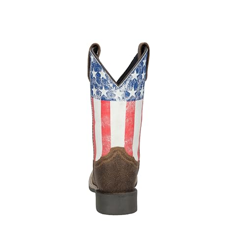 Smoky Mountain Boots Kids' Old Glory Western Boot3