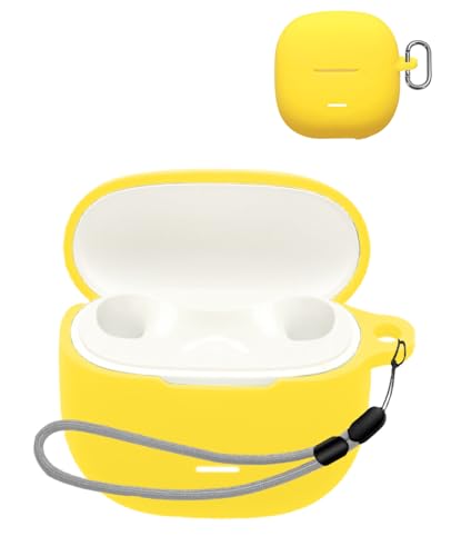 Redmi Buds 8 Active �p �P�[�X �J�o�[�yYANMONGI�z���C�����X �C���[�z�� �ی�J�o�[ �V���R�� �[�`�F�[���t�� ��LED���C�g �ϏՌ� �����h�~ �h�� �h�o �w��h�~ �L�Y�h�~ �[�d�֗� Redmi Buds 8 Active