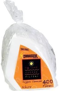 Rockline #4 Cone Coffee Filters - Oxygen Cleansed- 400 Count (Pack of 6)