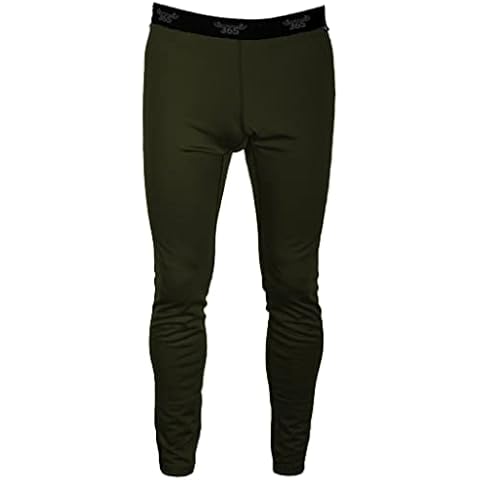 Merino 365 Men's Slim Pant 100% New Zealand Merino Wool Base Layer, X-Large, Plantation Cover