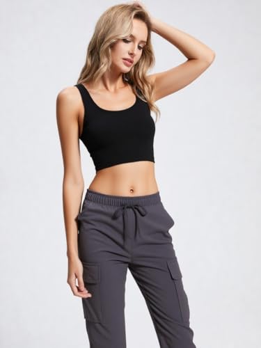 Image of LITZO Cotton Cargo Pants for Women || Womens Cargo Pant (L-110-113)