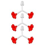 Design étanche : doté d'un tube en verre de 5 mm de diamètre parfaitement adapté pour les becs fins des colibris, cette mangeoire minimise les déchets de nectar ; le bouchon en caoutchouc assure un joint étanche pour une utilisation efficace.
