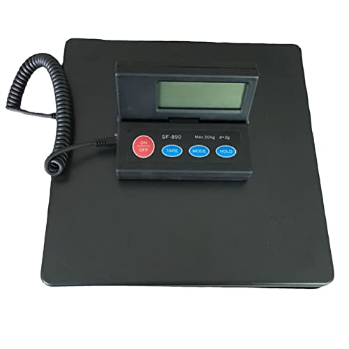 Báscula digital comercial con plataforma de acero inoxidable 50KG miniatura 2
