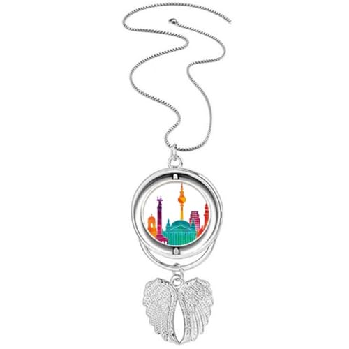 Collier pendentif ailes d'ange pour femme bijou ras de cou ajustable