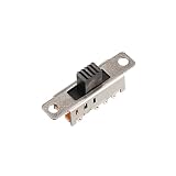 sourcing map 5 Pcs x Schiebeschalter 5mm Knopf 8 Pin 3 Position 2P3T DP3T Panel 0.5A 50V DC