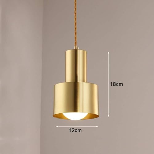 Lámpara de araña pequeña nórdica retro para iluminación interior de pasillos y cocinas 8