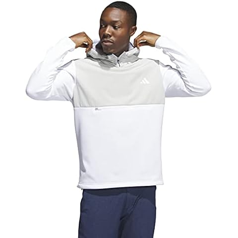 adidas Men's Textured Golf Anorak Jacket Cover