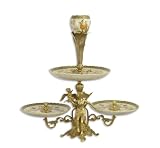 aubaho Eine zweistöckige Etagere aus Porzellan mit Bronzegefassung Replikat Retro Design Dekoration