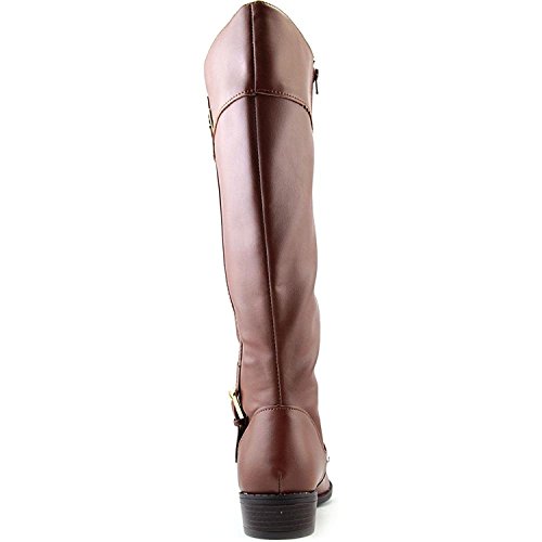 Karen Scott Womens Deliee Round Toe Knee High Riding Boots, Cognac, Size 8.0 #TOP2