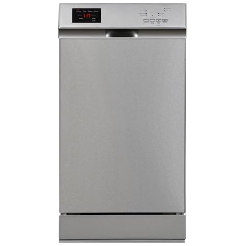 Kenmore 18" Compact Dishwasher - Fingerprint Resistant Stainless Steel