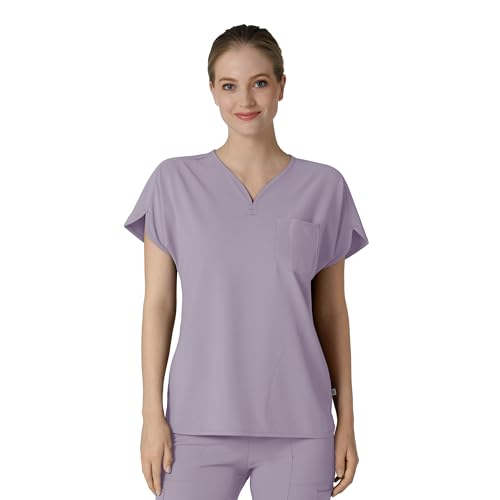 WINK Renew Women's Dolman Scrub Top, Wisteria, M