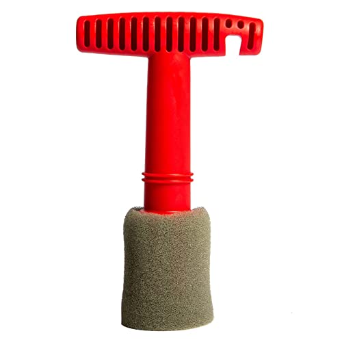 Gigicloud Car Lug Nut Wheel Cleaning Brush, Car Washing Embedded Steel Ring Screw Cleaning Brush With Handle Lug Nut Car Wheel Detailing Brush Car Nut Wheel Cleaning Tool Kit #TOP5