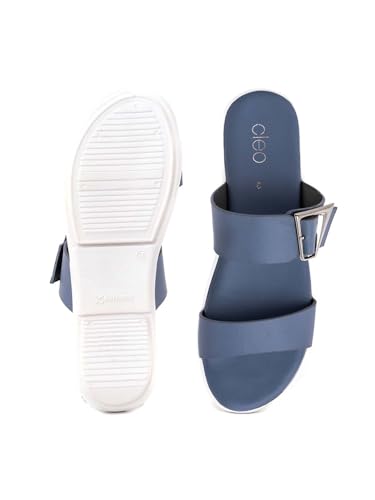 Khadim's blue flats – image 6