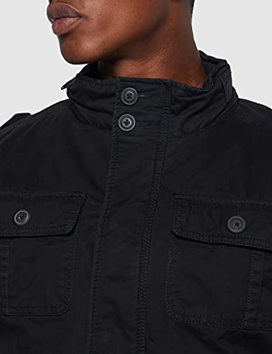Brandit Men's Britannia Winter Jacket Black Size M #TOP2