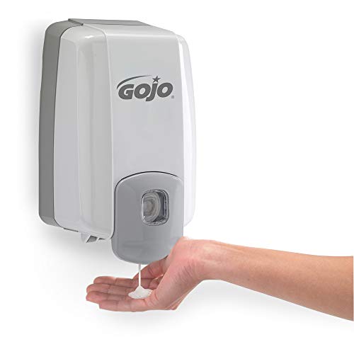 Gojo Nxt Maximum Capacity Push-Style Soap Dispenser, Dove Grey, For 2000 Ml Gojo Nxt Shower Or Lotion Soap Refills (Pack Of 1) - 2230-08 #TOP1