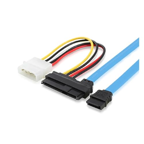 Cable Adaptador S-AS a SATA 29 Pin Macho 4 Pin Macho miniatura 2