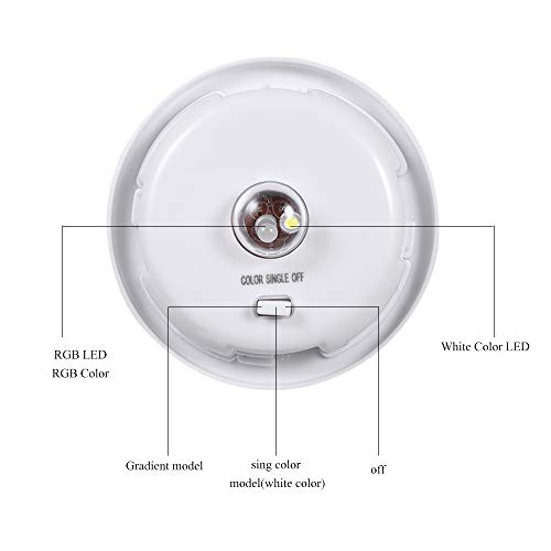 Leeofty Mudança de cor Luz Solar Lâmpada De Esfera De Vidro À Prova D 'Água para Jardim Quintal Dec
