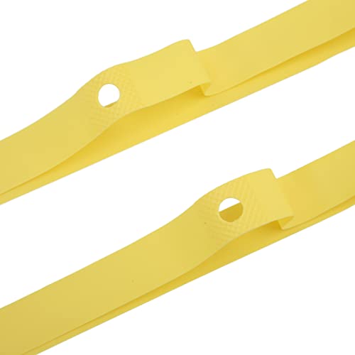 BORDSTRACT Bicycle Rim Strip, 29\" x 20mm Bike Rim Tape, 2Pcs Durable PVC Bicycle Tire Liner Puncture High Pressure Temperature Resistant Bicycle Inner Tube Protector for Mountain Road Bicycle - Thumbnail 6