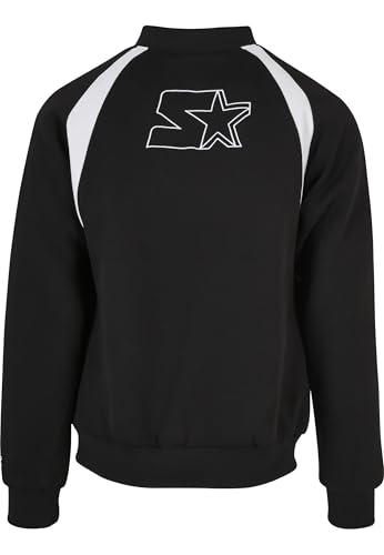 Chaqueta Starter de estilo deportivo con cremallera frontal y cuello alto de hombre 4