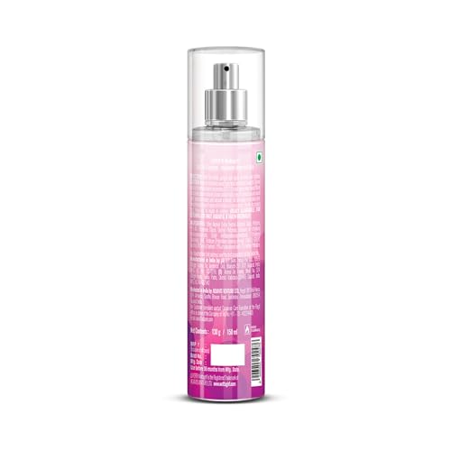 Image of Layer'r Wottagirl Secret Crush Body Splash for Women 150ml | Long-lasting body splash with mandarin, pineapple & vanilla notes. Fresh fruity fragrance for everyday wear.