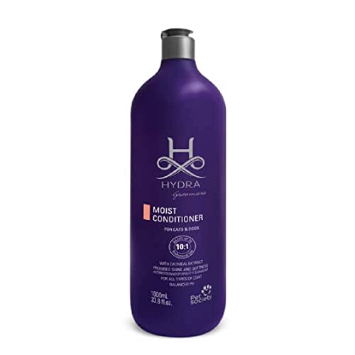 Hydra Professional Moisturizing Dog Conditioner Oatmeal Hair Conditioner for Dogs and Cats Suitable for All Breeds and Coat Types Promotes Shine