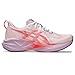 ASICS Women's NOVABLAST 5 Running Shoe, 8.5, White/Coral Reef