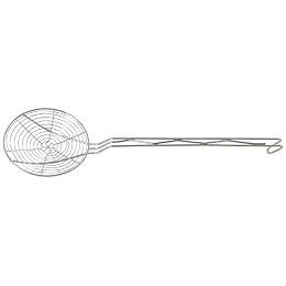 Browne Foodservice 7" Nickel Plated Wire Skimmer