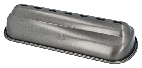 Birkmann, Backform für leckeren Stollen, Karbonstahl-Stollenbackhaube, 38 cm, mit Marken-Antihaftbeschichtung, Weihnachten