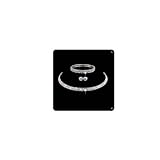 Orecchini in cristallo scintillante collana sposa bracciale set si adattano alla maggior parte delle donne e ragazze.